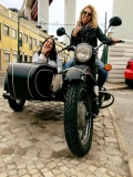 Girls fun with Bike my Side Lisbon